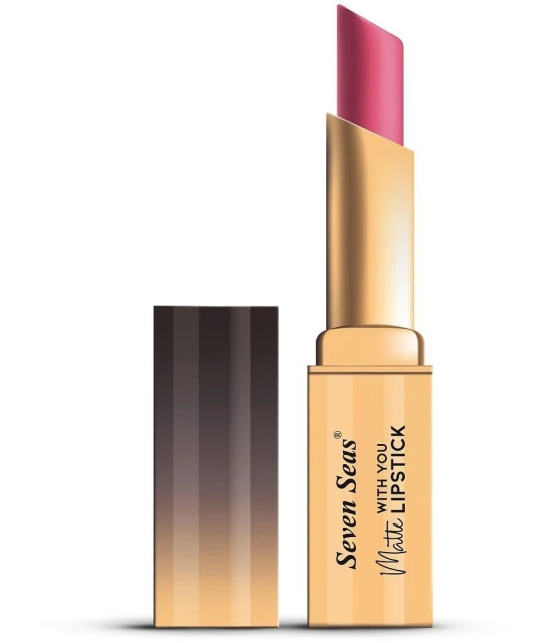 Seven Seas Long Lasting | Matte Finish | Longwear | Matte With You Lipstick (Monza 3.5g)