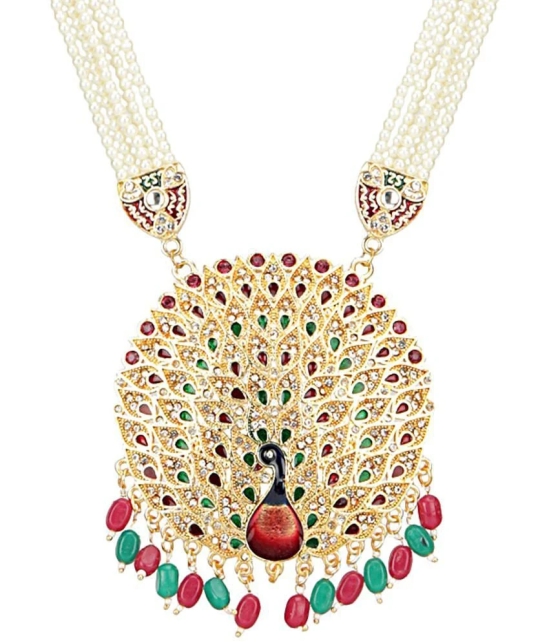 Bhagya Lakshmi - Multi Color Alloy Necklace Set ( Pack of 1 ) - Multi Color