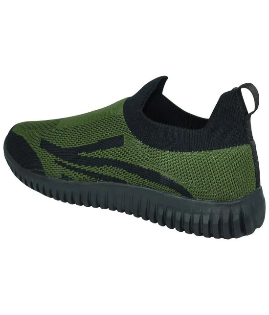 Ajanta - Olive Mens Sports Running Shoes - None