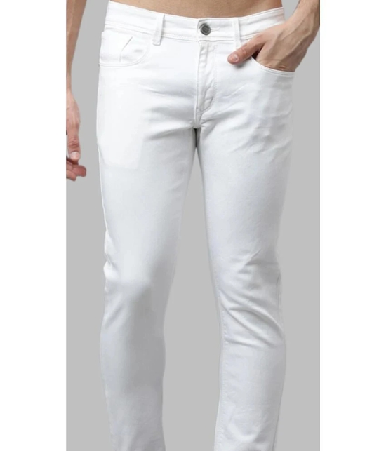 Lawson - White Denim Slim Fit Mens Jeans ( Pack of 1 ) - None