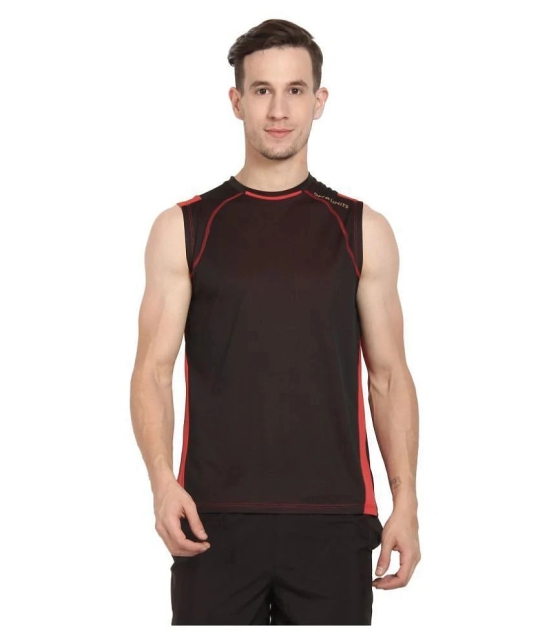 OFF LIMITS - Brown Polyester Regular Fit Mens Tanks ( Pack of 1 ) - 2XL