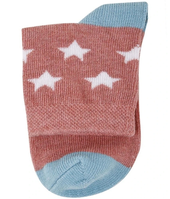 Dollar Socks Multicolor Cotton Blend Boys Ankle Length Socks ( Pack of 3 ) - 18-24 months