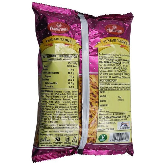 Haldirams Punjabi Tadka Namkeen, 200 G Pouch