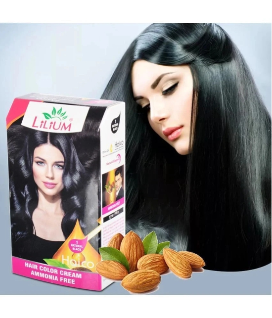 Lilium Ammonia Free Temporary Hair Color 1 mL Black