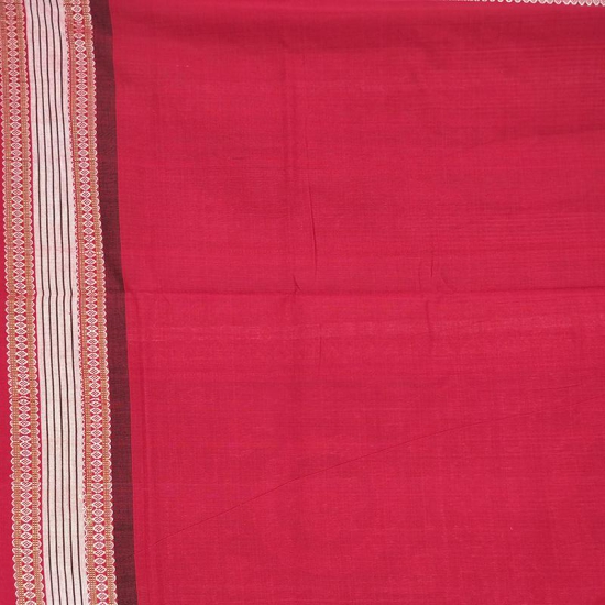 Bomkai Cotton Ikat Saree