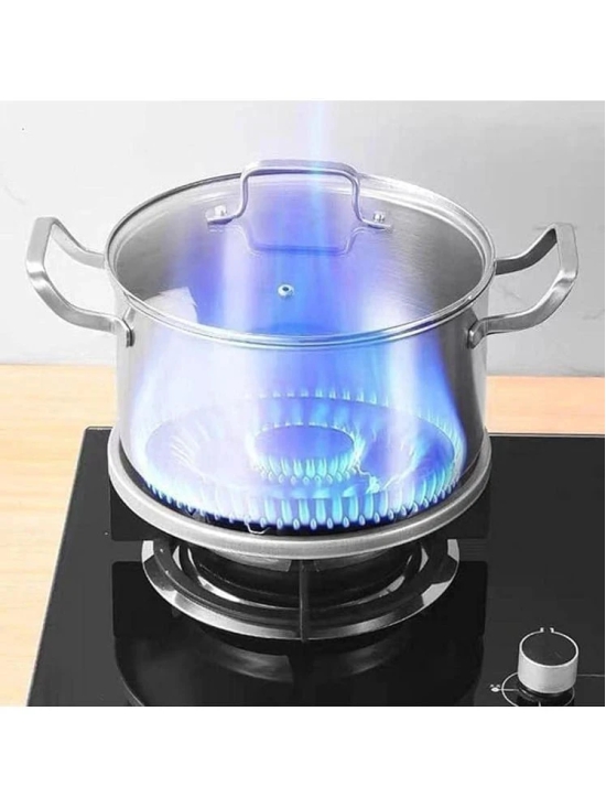 VOLTEX  Gas Saver Burner Stand Gas Chula Burner Gas Saver Stand Jali Ring Fire & Windproof Energy Saving, Gas Chula Support Stand 4 Legs Supported For Indian Gas