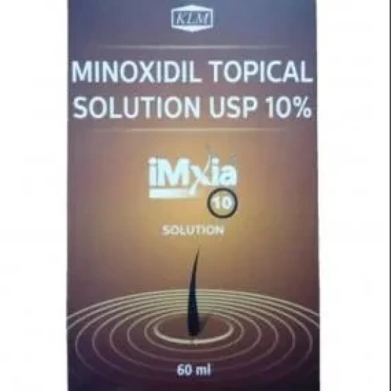 imxia 10 topical solution (60ml) for hair loss and hair regrowth