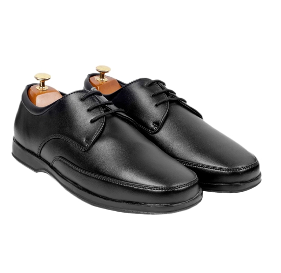 WUGO::Latest Graceful Men Formal Shoes|Black Derby Shoes|Office Shoes For Mens & Boys (Free Home Delivery)