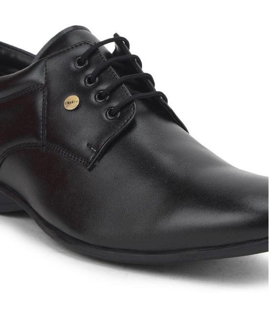 Liberty - Black Men''s Derby Formal Shoes - None