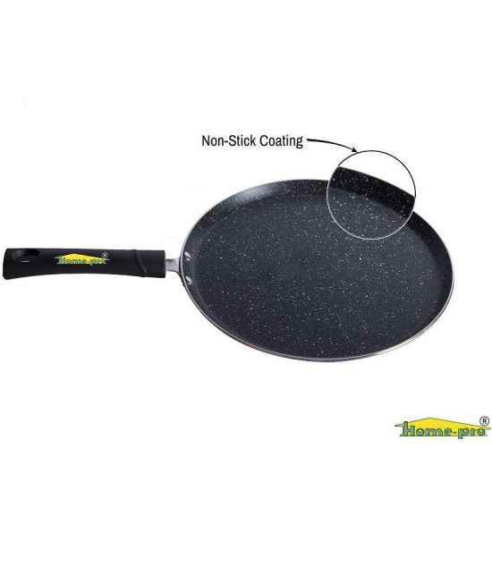 HomePro - Non-stick Premium Dosa Tawa, , 3 Layer Coating, 3mm thick, 28cm Diameter, PFOA Free and food grade, Gas Stove and Induction compatible, Blue