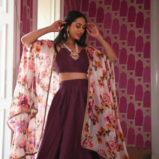 Sadabahar Lehenga set-3XL