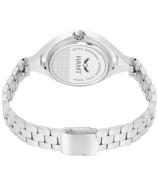 HAMT Silver Stainless Steel Analog Womens Watch