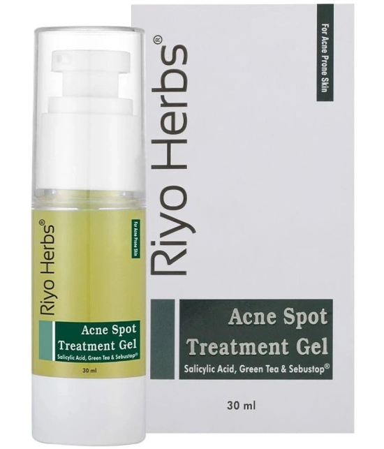 Riyo Herbs Acne Spot Treatment Gel with 2% Salicylic Acid | All Skin types - 30ml