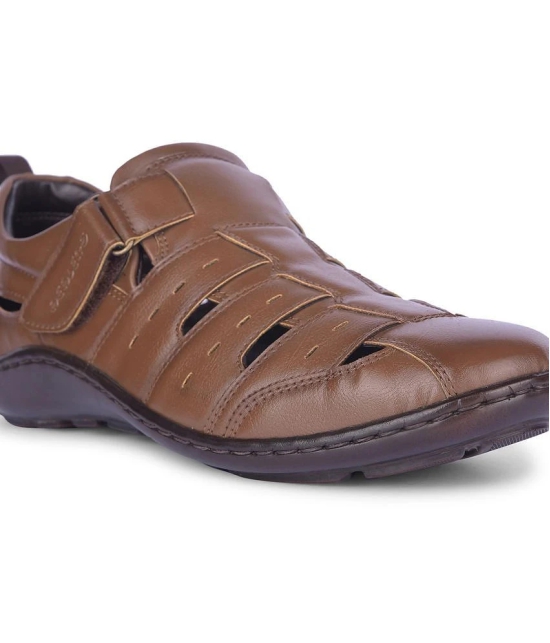 Liberty - Tan Mens Sandals - None