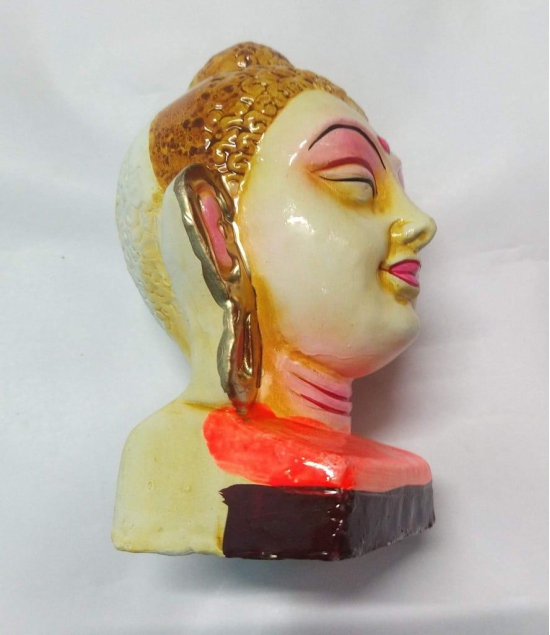 KSI Budhaa Home Decor/Showpiece/Gift Idol/Decorative / 12 Cm