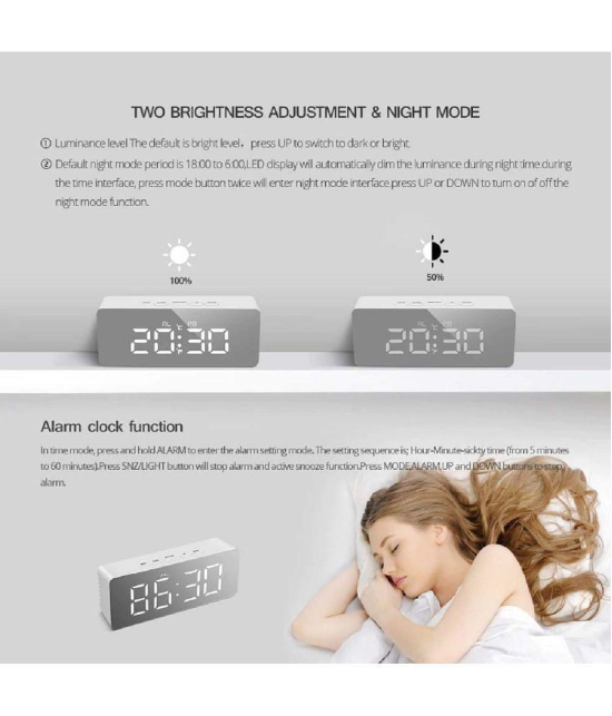 GEEO Digital Alarm Clock - Pack of 1