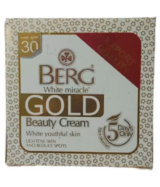 MUSSXOC BERG WHITE MIRACLE GOLD BEAUTY CREAM Night Cream 30 G gm