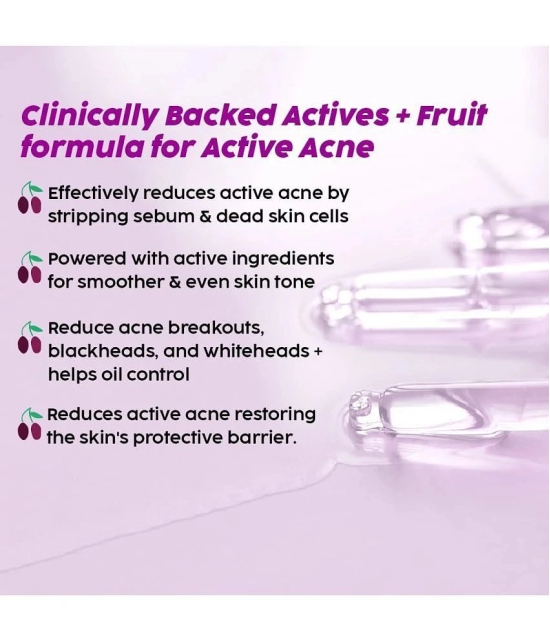 Plix 2% Salicylic Acid Jamun Active Acne Control Dewy Serum for Dark Spot Reduction(Pack of 2)