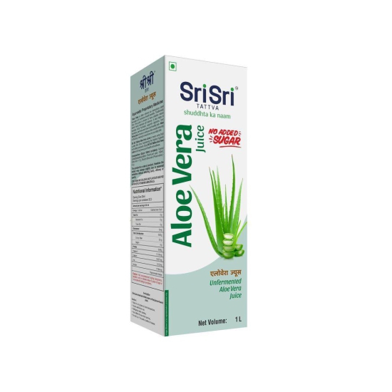Sri Sri Tattva Aloe Vera Juice | No Added Sugar | 1L