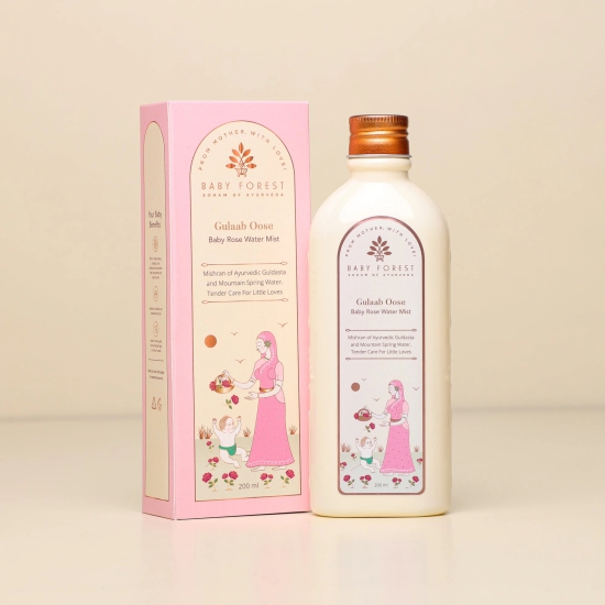 Gulaab Oose - Baby Rose Water Mist-200 ml