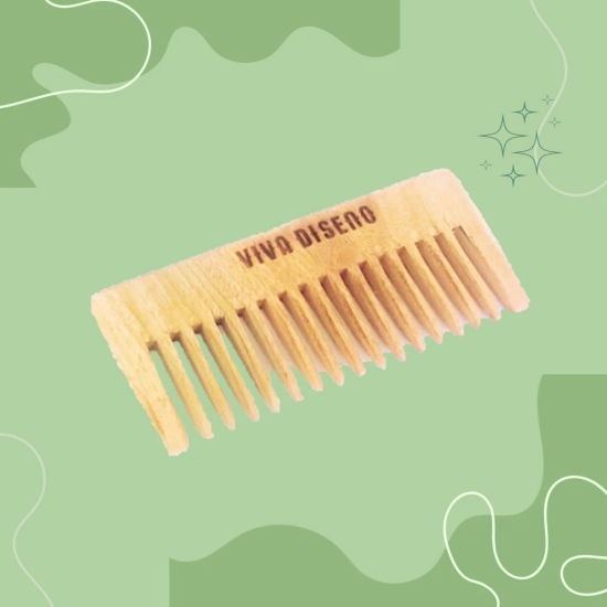 Nurturing Neem Wood Comb (Wide Tooth)