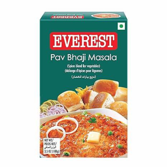 Everest Spices | Pav Bhaji Masala Powder | 100 Gm Each | Pack of 2| 200 Gm Pack