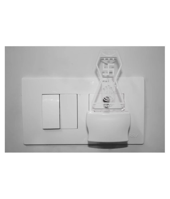 AFAST Jainism Holy Symbol 3D Illusion LED Night Lamp Multi - Pack of 1