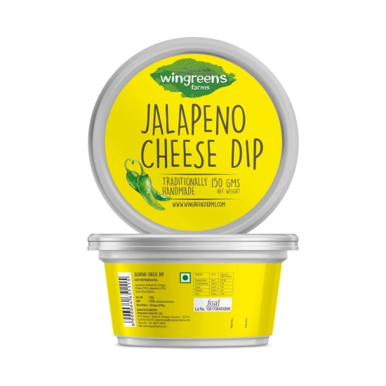 Wingreens Jalapeno Cheese Dip, 125 Gm