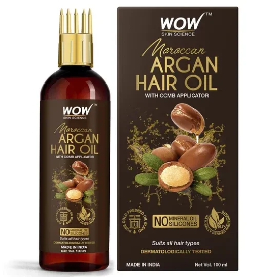 Moroccan Argan Hair Oil 100 ML(Comb)