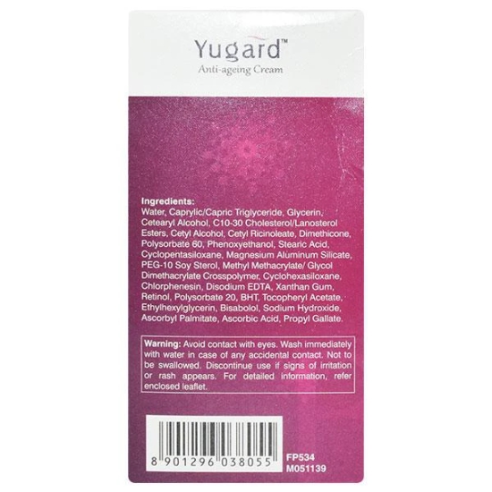 Yugard Anti Ageing Cream, 30gm