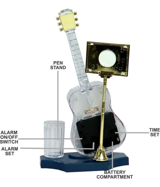 Sigaram Penstand with Clock K2598