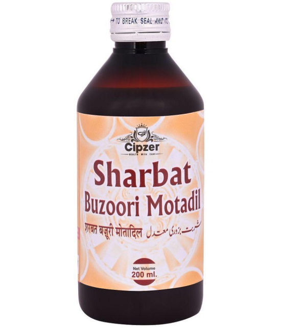 Cipzer Sharbat Buzoori Motadil 200ml