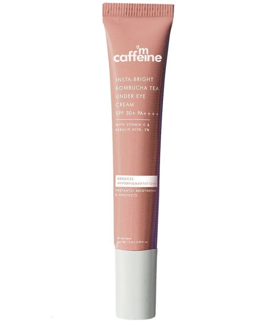 Mcaffeine Insta-Bright Kombucha Under Eye Cream SPF 30+ PA++ Eye Roller 27 mL