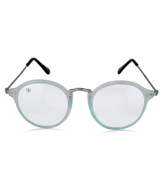 Walrus White Round Sunglasses ( WS-GFY-010407 ) - Medium