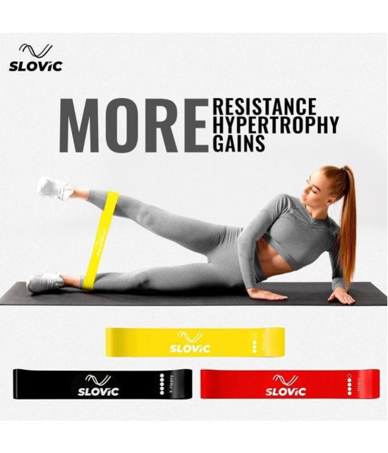 Slovic Rubber Compact Resistance Band 20-25 kg - Multicolor