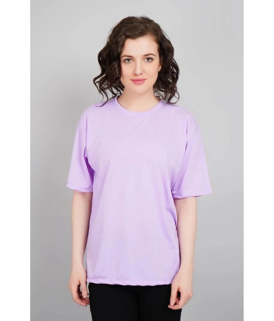 PPTHEFASHIONHUB Lavender Cotton Womens T-Shirt ( Pack of 1 ) - None