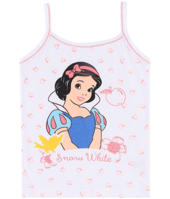 BODYCARE PRINCESS PRINTED GIRLS VEST PACK OF 4 ASSORTED - None