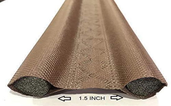 SR Door Bottom Sealing Strip Guard for Home (Size-36 inch) (Pack of 1) (Brown)