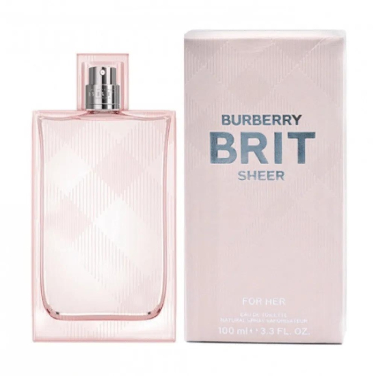 Burberry Brit Sheer Women EDT 100 ML-Burberry Brit Sheer Women EDT 100 ML