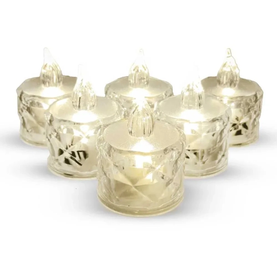 LED Battery Tealights | Set of 6