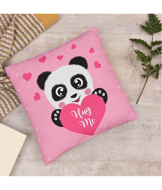 HOMETALES - Multicolor Polyester Gifting Printed Cushion