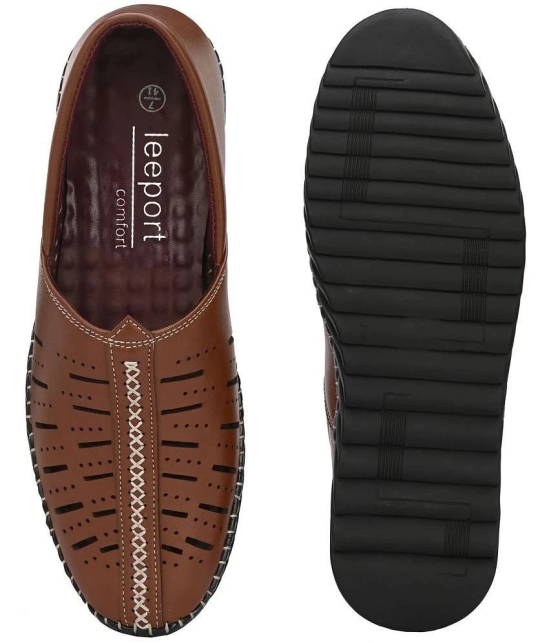 Leeport - Tan Mens Designer Shoes - None