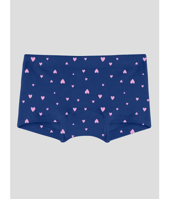 Ariel - Multi Cotton Blend Girls Bloomers ( Pack of 6 ) - None