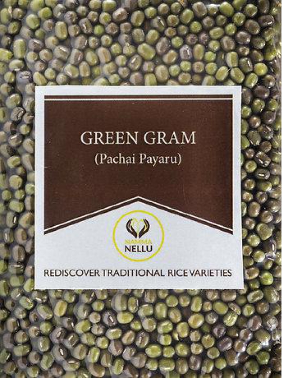 Organic Green Gram - 500 Gms