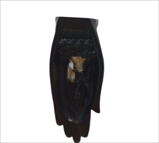 Black Resin Buddha Statue