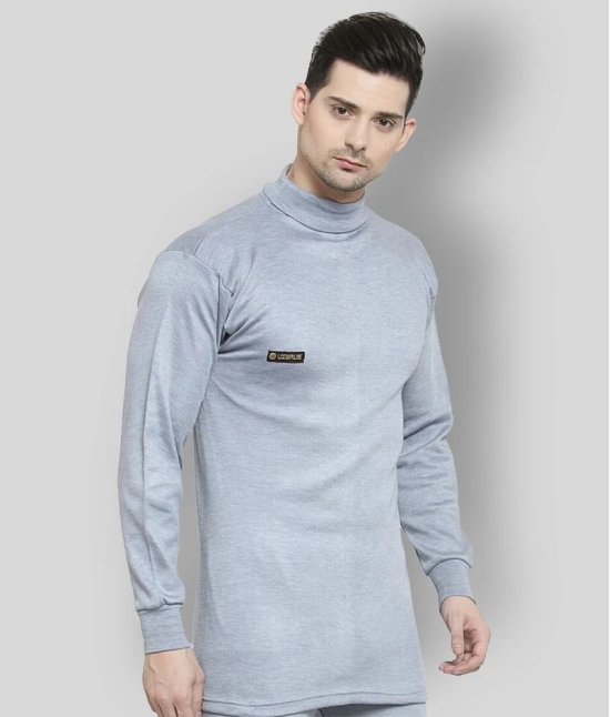 Uzarus Cotton Blend Mens Thermal Tops ( Blue ) - None