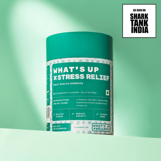 What's Up Stress Relief Gummies-90 Days Pack