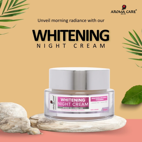 Aroma Care Whitening Night Cream, 50 gm