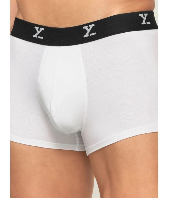 XYXX - White Modal Mens Trunks ( Pack of 1 ) - None