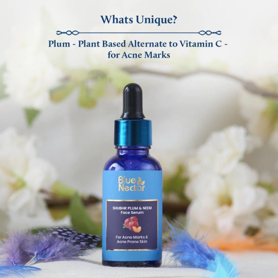 Plum Oil-Free Face Serum for  Acne Marks (8 herbs, 30ml)